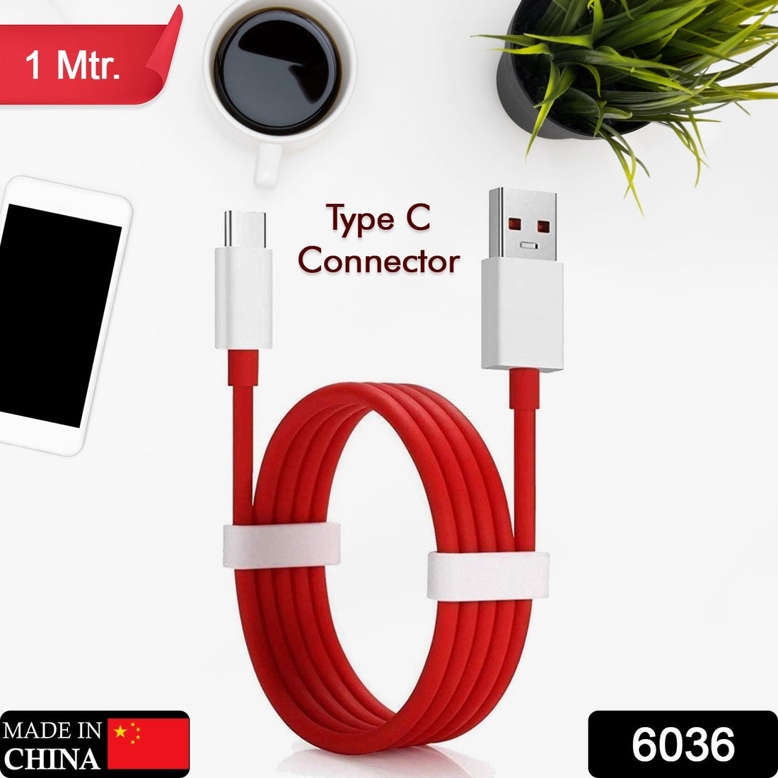 Type C USB cable for fast charging