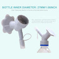 Dual head watering nozzle for bottles