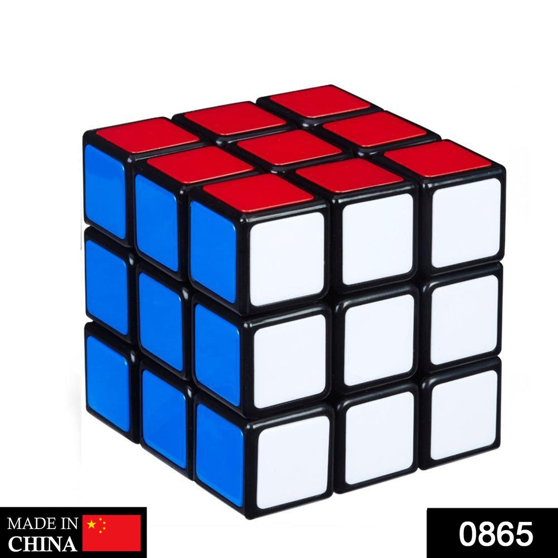 Multicolor 3x3x3 puzzle cube