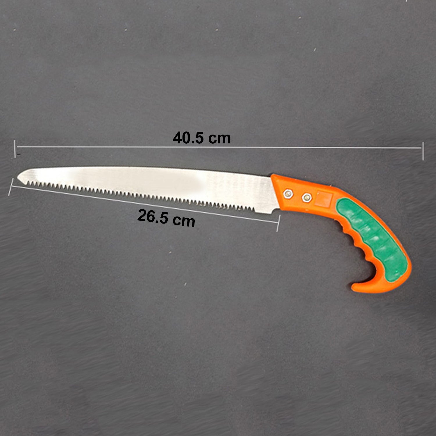 Pruning saw side view.