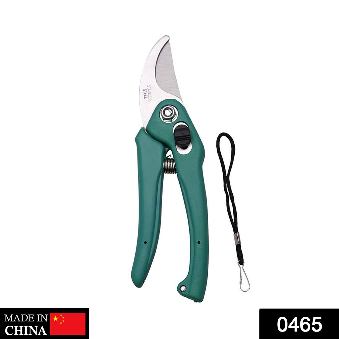 Stainless steel garden scissors, sharp and durable for pruning