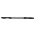 Plastic rolling pin, black color for kitchen tasks