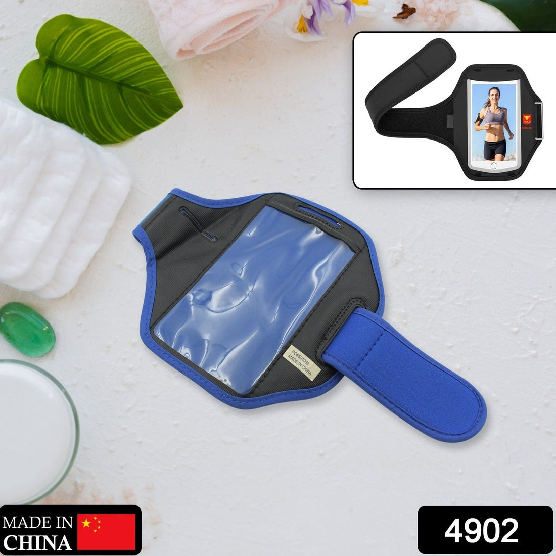 Sports wrist bag, armband for phone, running pouch.