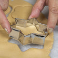 Collection of stainless steel cookie cutters