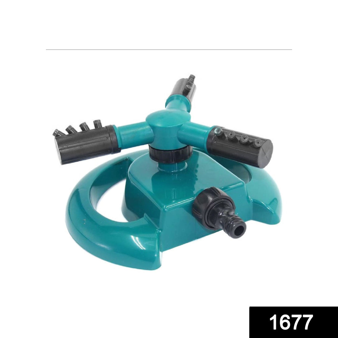 Rotating garden sprinkler for effective lawn irrigation