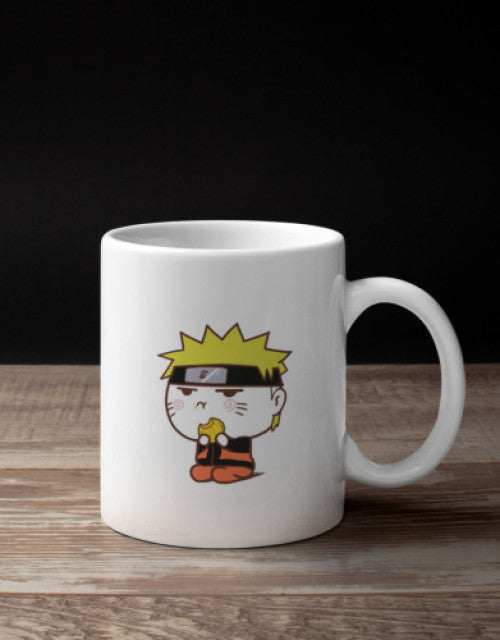 Premium Quality Baby Naruto Anime Manga Character Naruto Printed Ceramic Coffee Mug